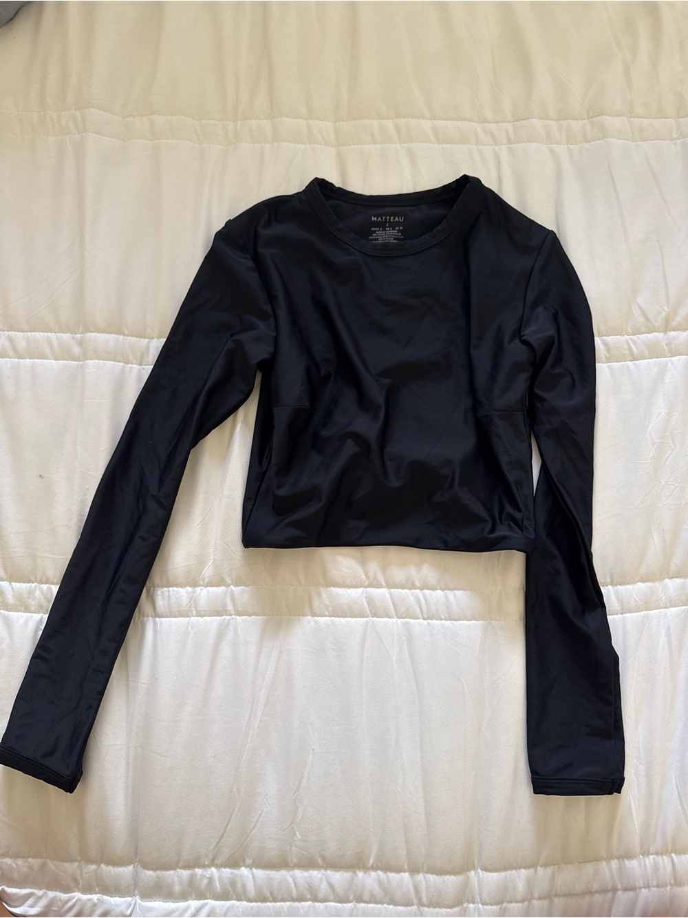 Matteau Swim rashguard Crop Tee